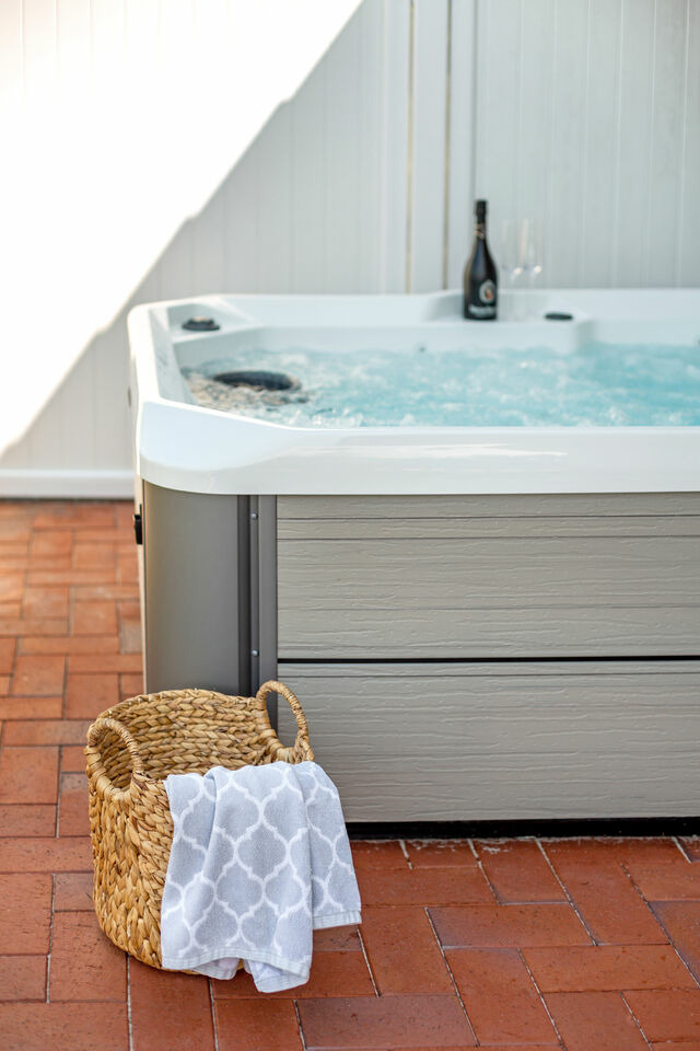 Ferienhaus in Fehmarn - Wellnesshaus "Wind" eingezäunt - Bild 4