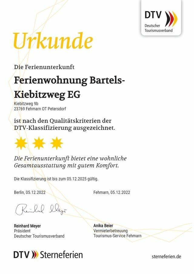 Ferienwohnung in Fehmarn - Ferienwohnung Bartels in Petersdorf mit Terrasse - Bild 11