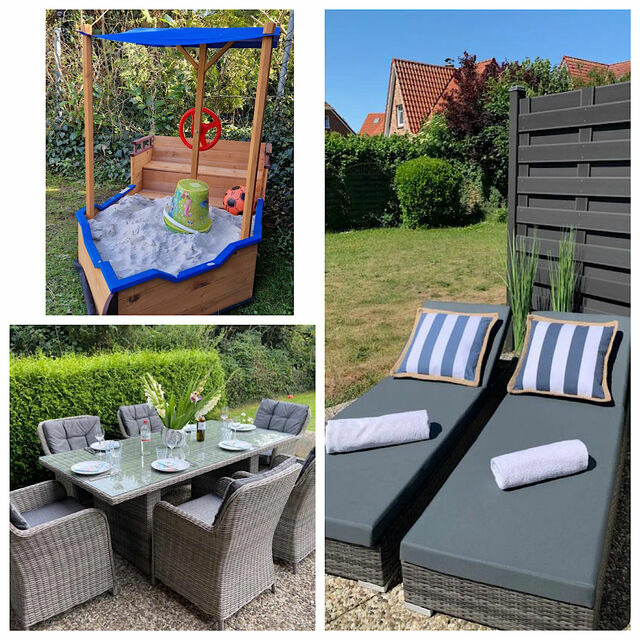 Ferienhaus in Gr&ouml;mitz - "Moin Moin" - gem&uuml;tliches Ferienhaus mit Garten und Terrasse f&uuml;r die gro&szlig;e Familie - Bild 13