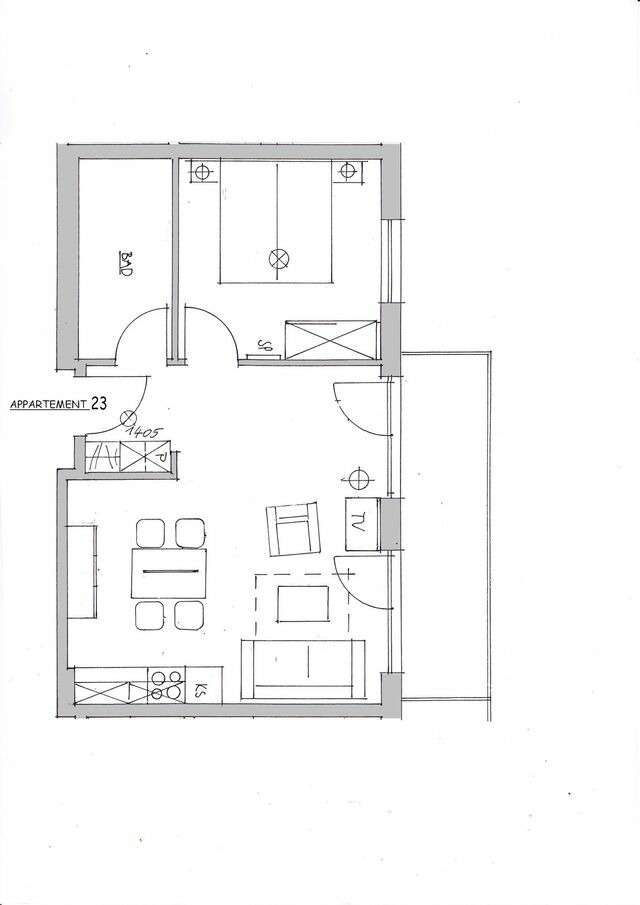 Ferienwohnung in Eckernf&ouml;rde - Apartment 23 "WindSegler", Blickrichtung Binnenhafen Nord/Offenes Meer - Bild 2