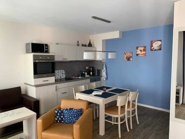 Ferienwohnung in Eckernf&ouml;rde - Apartment 23 "WindSegler", Blickrichtung Binnenhafen Nord/Offenes Meer - Bild 8