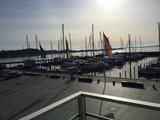 Ferienwohnung in Eckernf&ouml;rde - Apartment 2 - "Am Leuchtfeuer 2" - Blickrichtung Yacht-, Binnenhafen und offene See - Bild 15