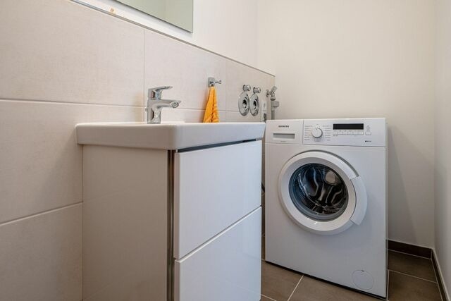 Ferienhaus in Olpenitz - Schleivilla Hafenblick by Seeblick Ferien ORO, Sauna, direkte Wasserlage - Bild 16