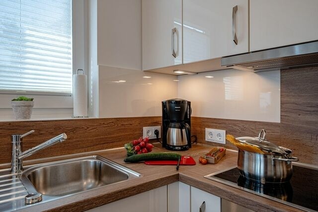 Ferienhaus in Olpenitz - Schleivilla Hafenblick by Seeblick Ferien ORO, Sauna, direkte Wasserlage - Bild 9