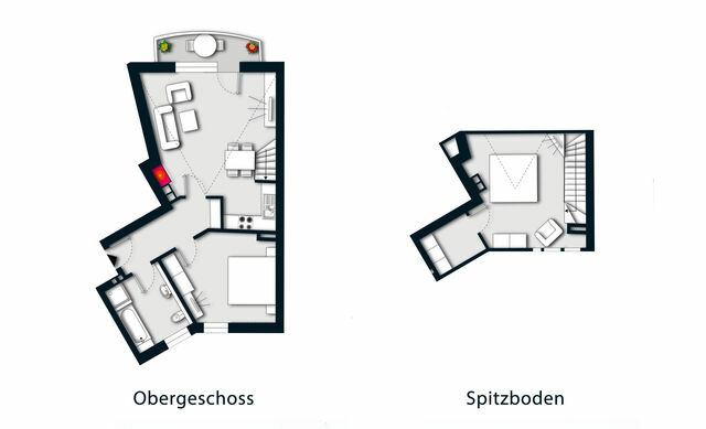 Ferienwohnung in Dierhagen - Maisonette-Ferienwohnung im Haus Sonne - Bild 9