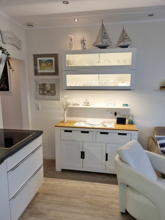 Ferienwohnung in Gr&ouml;mitz - Haus Solymar - Wohnbereich mit offener K&uuml;che