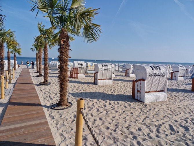 Ferienwohnung in Gr&ouml;mitz - Haus Solymar - Strand mit eigenem Strandkorb, Nr 198