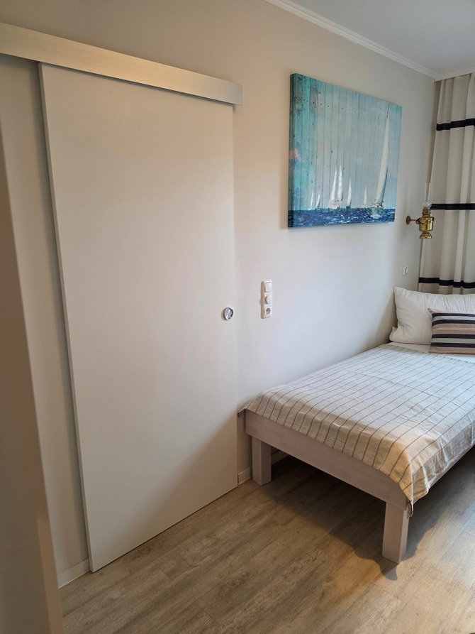 Ferienwohnung in Gr&ouml;mitz - Haus Solymar - Schlafzimmer mit Schiebet&uuml;r