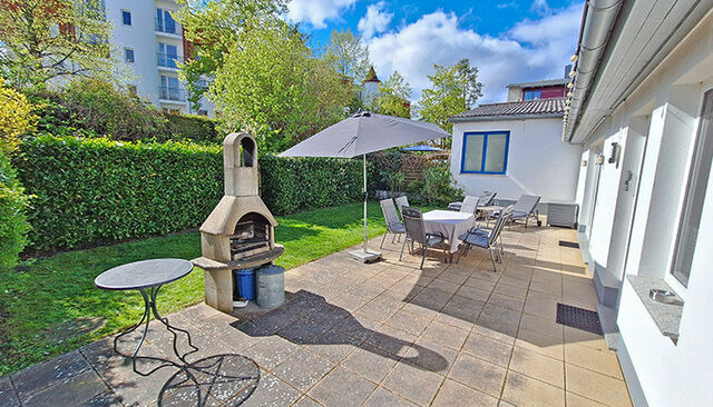 Ferienhaus in Heringsdorf - Insellicht**** BRINKMANNHAUS 4-Sterne - groß fast am Strand Sauna Terrasse Grill - Bild 12