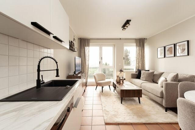 Ferienwohnung in Gr&ouml;mitz - Strandhaus am Yachthafen Hafensicht - Bild 4