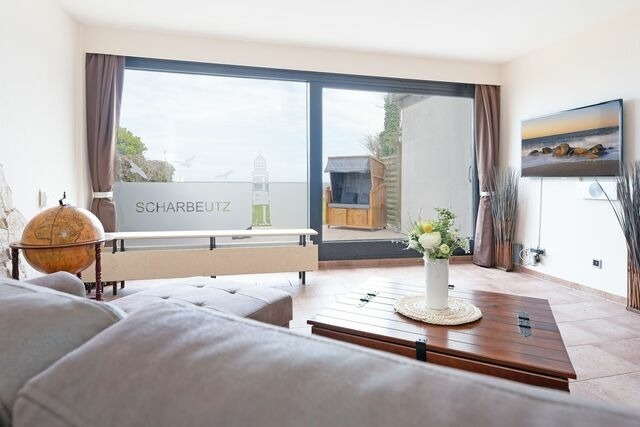 Ferienwohnung in Scharbeutz - Meerblick Lounge - Bild 12