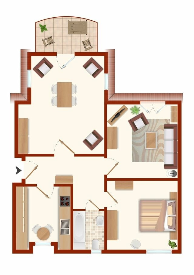 Ferienwohnung in Laboe - Leuchtfeuer - Bild 18