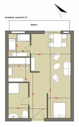 Ferienwohnung in Kellenhusen - Strandappartements am Leuchtturmweg Leuchtturmblick - Bild 22