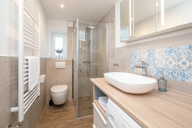 Ferienhaus in Lenste - Rosengarten am Feldrand - Bild 20