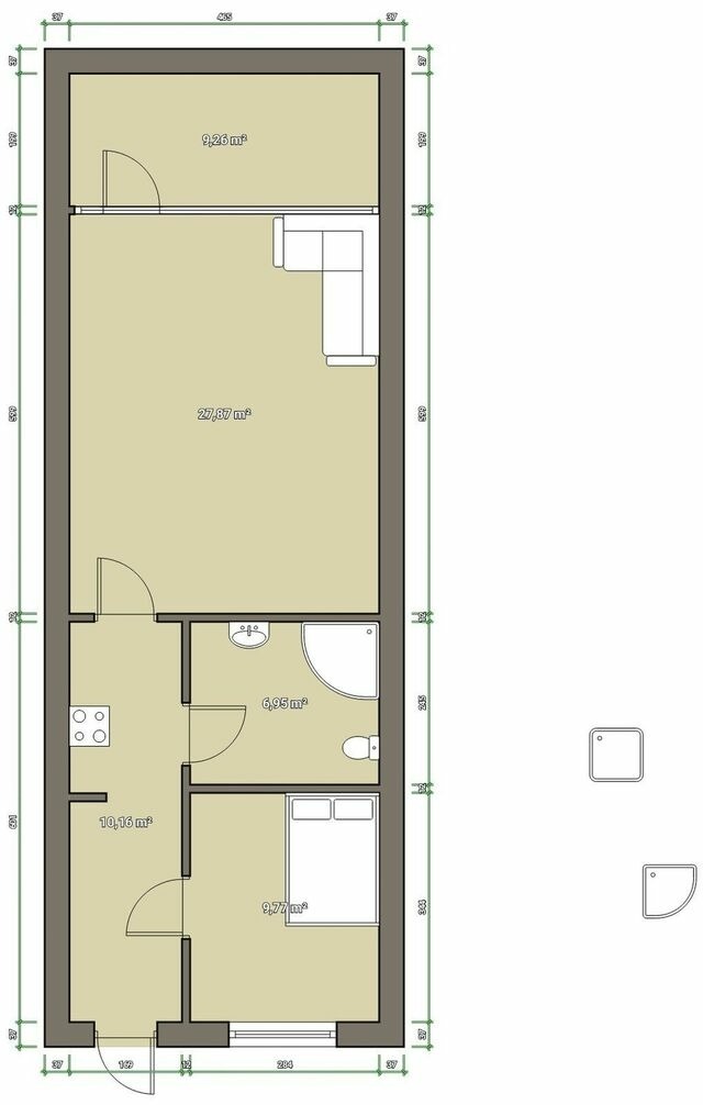 Ferienwohnung in Heringsdorf - Kajüte 40 - Bild 24