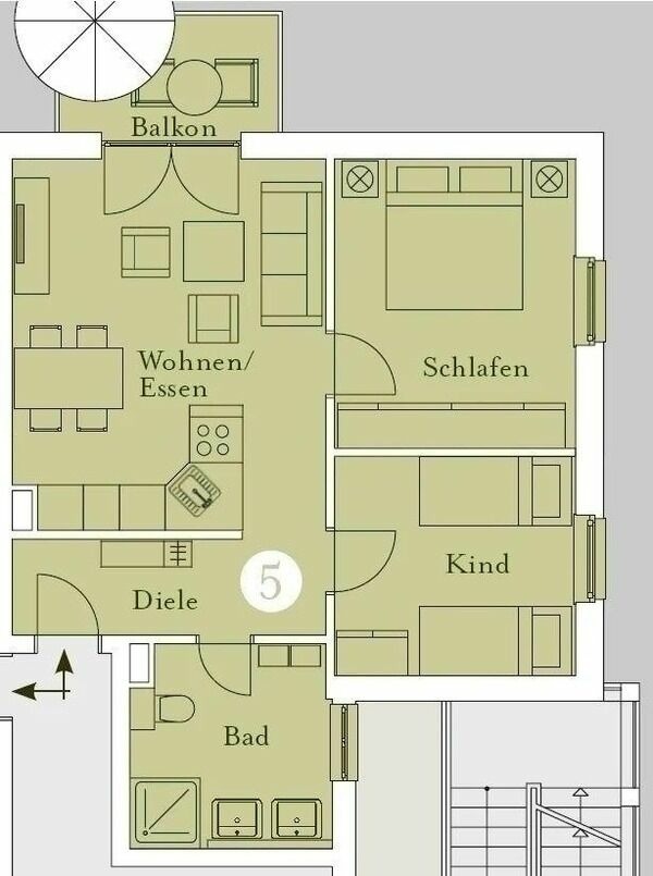 Ferienwohnung in Kühlungsborn - Villa Strandkuss, Wohnung Strandglück - Bild 13