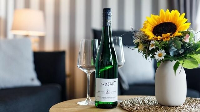 Ferienwohnung in Fehmarn OT Fehmarnsund - Strandresidenz Vogelflug Meerblick Fehmarnsund - Bild 6