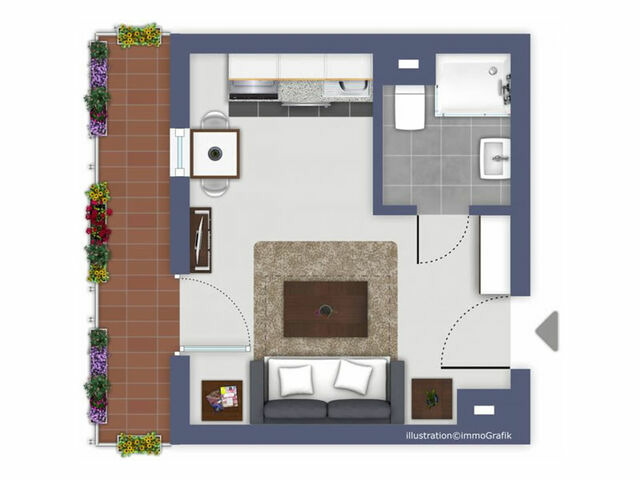 Ferienwohnung in Dahme - Zur sch&ouml;nen Aussicht - FW 4 - Bild 12