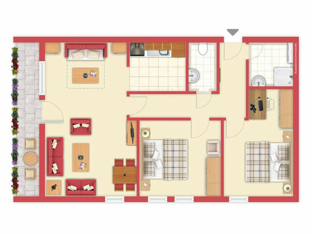 Ferienwohnung in Dahme - Zur schönen Aussicht - FW 18 - Bild 18