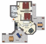 Ferienwohnung in Seebad Bansin - (Brise) Dünenresidenz App. A11 - Bild 19