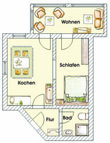 Ferienwohnung in Seebad Heringsdorf - (Brise) Villa To Hus App. 12 - Bild 13