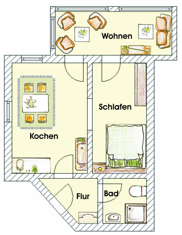 Ferienwohnung in Seebad Heringsdorf - (Brise) Villa To Hus App. 12 - Bild 13