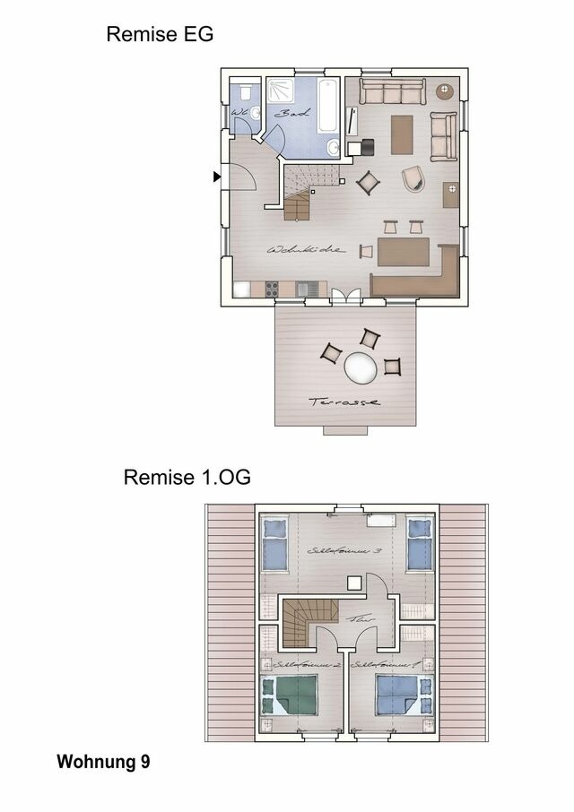 Ferienhaus in Neuenkirchen (Rügen) - Ferienhaus Remise direkt am Wasser im Gut Grubnow Rügen - Bild 14