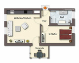 Ferienwohnung in Seebad Heringsdorf - (Brise) Villa Emmi App. 03 - Bild 13