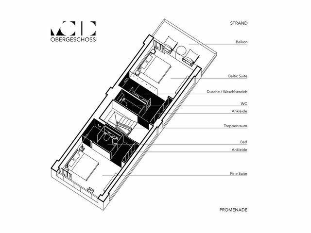 Ferienwohnung in Binz (Ostseebad) OT Prora - FeWo VOID in PRORA - 7.02 - Bild 23
