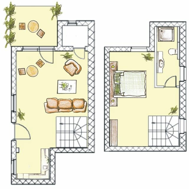 Ferienwohnung in Seebad Heringsdorf - (Brise) Gartenhaus Brunnenstra&szlig;e App. 05 - Bild 14