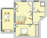 Ferienwohnung in Seebad Heringsdorf - (Brise) Villa To Hus App. 06 - Bild 6