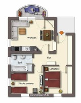 Ferienwohnung in Seebad Heringsdorf - (Brise) Haus Margarete App. 04 - Bild 17