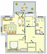 Ferienwohnung in Seebad Heringsdorf - (Brise) Villa Madeleine App. 03 - Bild 19