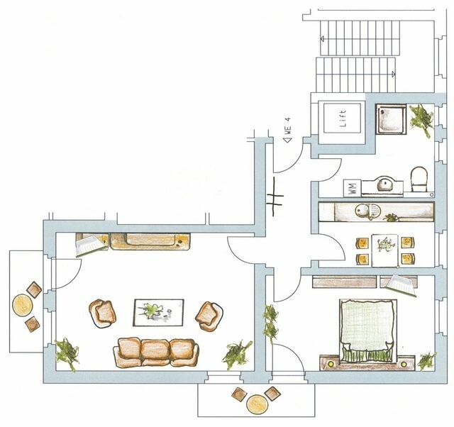 Ferienwohnung in Seebad Heringsdorf - (Brise) Villa Miramare App. 04 - Bild 13