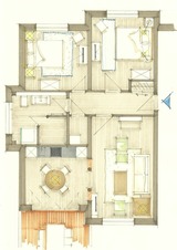 Ferienwohnung in Seebad Heringsdorf - (Brise) Parkresidenz Zwei Linden App. 04 - Bild 12