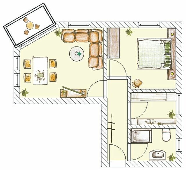 Ferienwohnung in Seebad Heringsdorf - (Brise) Villa Lindenstraße App. 07 - Bild 20