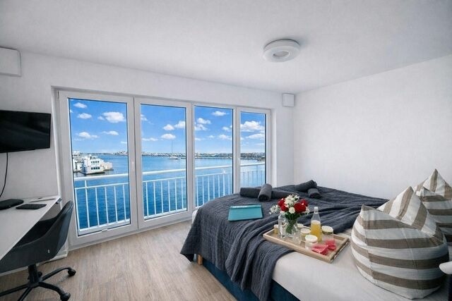 Ferienhaus in Olpenitz - Schleivilla Ahoi by Seeblick Ferien ORO, 3 SZ Sauna, Wasserlage - Bild 23