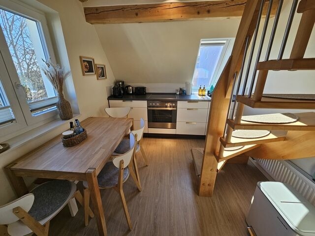 Ferienwohnung in Dahme - K&uuml;stengl&uuml;ck 3: Modernes Maisonette-Apartment mit Meerblick & Kickerspa&szlig; - 200m zum Strand & B&auml;cker. - Bild 15