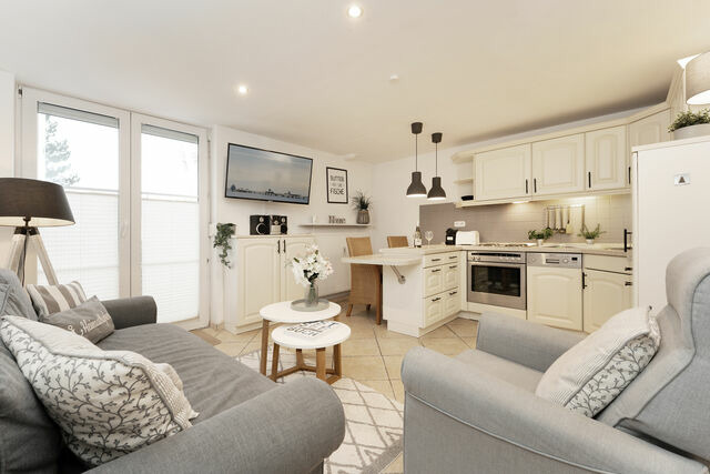 Ferienwohnung in Gr&ouml;mitz - Haus Strandgefl&uuml;ster Sandbank - Bild 2