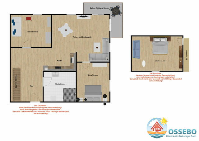Ferienwohnung in Boltenhagen - Hanseresidenz II Whg. 22 - Bild 23