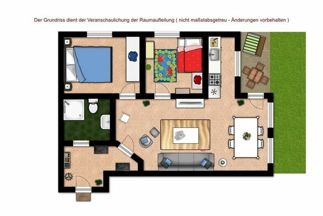 Ferienwohnung in Boltenhagen - Residenz Hansehaus Whg. 2 - Bild 17