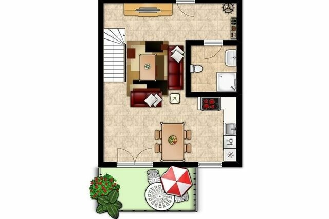 Ferienwohnung in Boltenhagen - Hanseresidenz II Whg. 17 - Bild 15