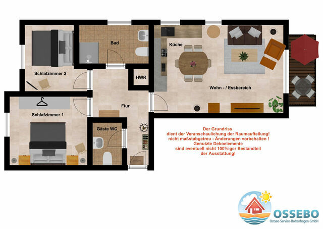 Ferienwohnung in Boltenhagen - Ferienwohnung ToBi - Bild 24