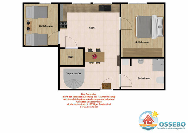 Ferienwohnung in Boltenhagen - Haus am Haftbruch "Wohnung MeerZeit" - Bild 24
