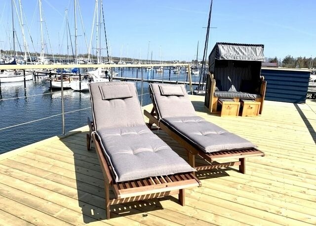 Ferienwohnung in Gro&szlig;enbrode - Hausboot LUMME - Huus & Meer- Hunde Willkommen * - Bild 6