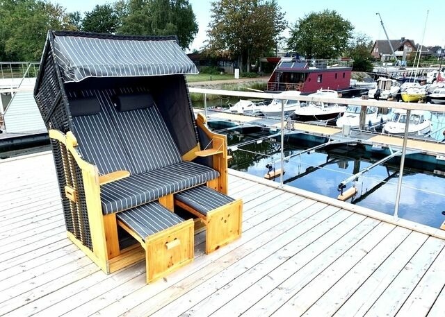 Ferienwohnung in Gro&szlig;enbrode - Hausboot LUMME - Huus & Meer- Hunde Willkommen * - Bild 7