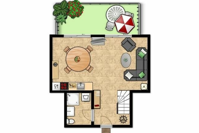 Ferienwohnung in Boltenhagen - Hs. am Weidengrund Whg. 8 - Bild 18