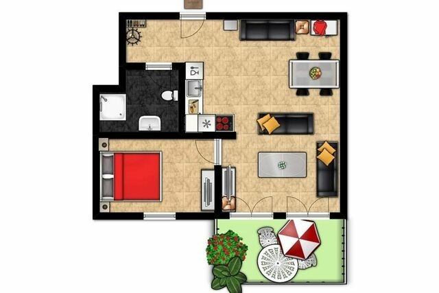 Ferienwohnung in Boltenhagen - Hanseresidenz II Whg. 20 - Bild 18