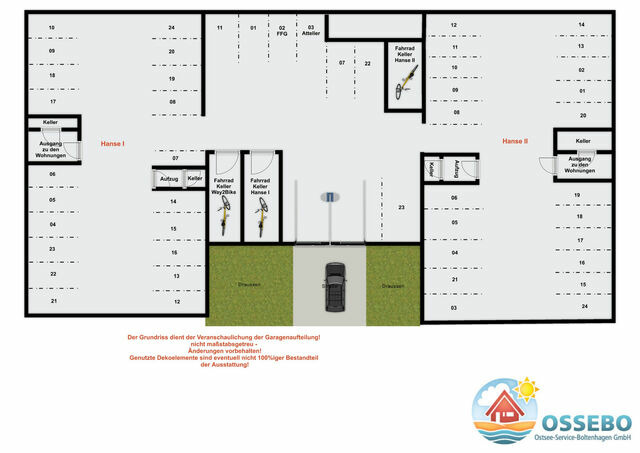 Ferienwohnung in Boltenhagen - Hanseresidenz II Whg. 20 - Bild 19