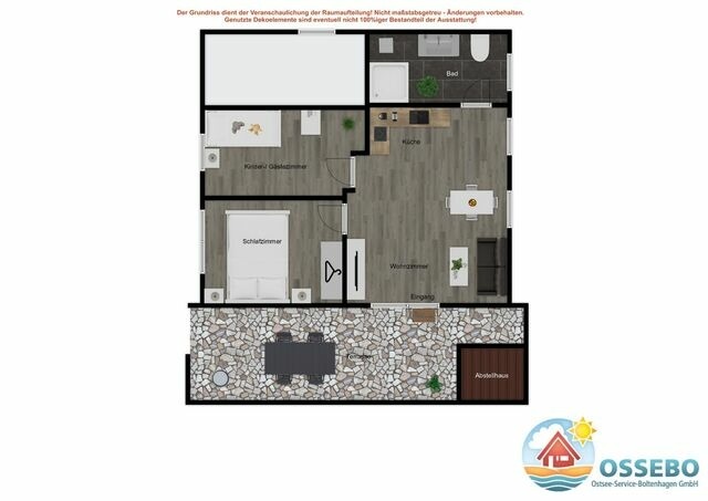 Ferienwohnung in Boltenhagen - Ostseebungalow "Lee" - Bild 17